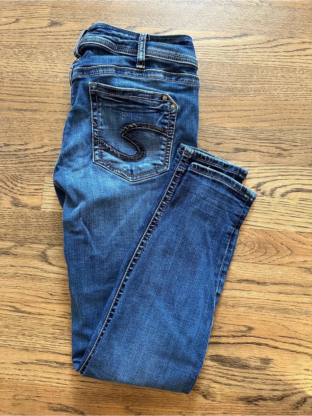 Silver Jeans Women's Blue Skinny Jeans